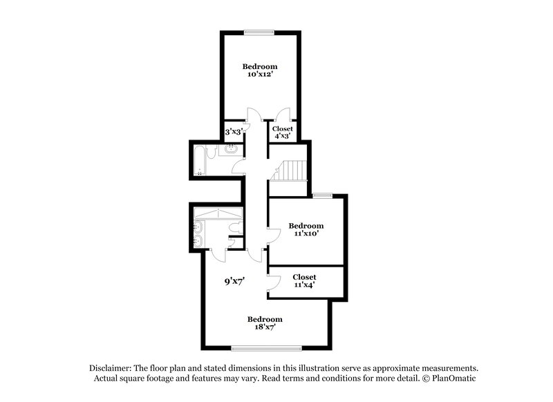 2,070/Mo, 5130 Bay Ln Bacliff, TX 77518 Floor Plan View