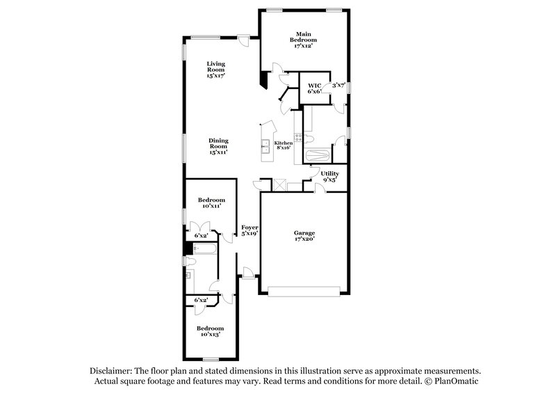 1,765/Mo, 20132 Langwell Dr Porter, TX 77365 Floor Plan View