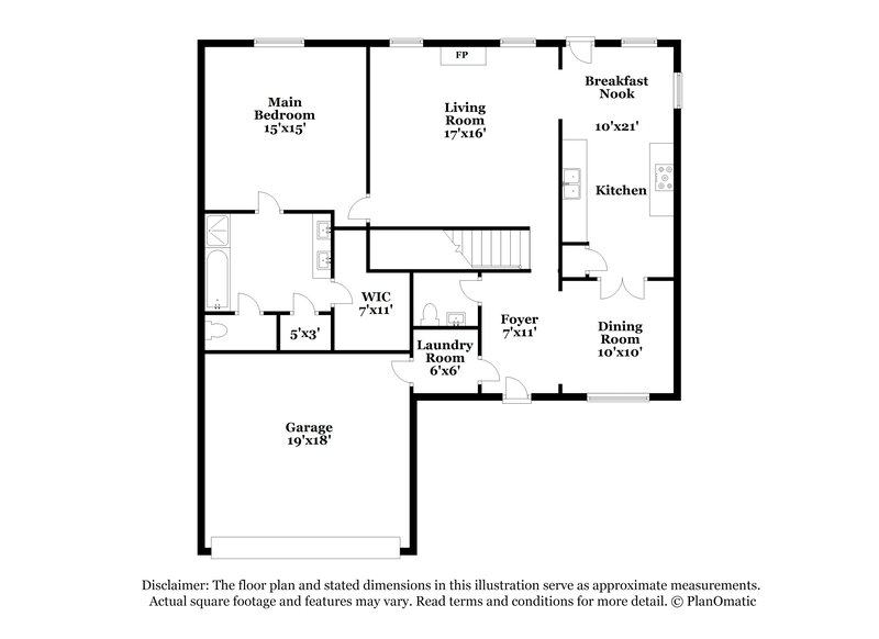 2,430/Mo, 6706 Oak Run Dr Richmond, TX 77407 Floorplan View 2