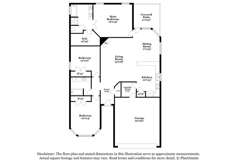 2,020/Mo, 19234 Silver Dapple Dr Porter, TX 77365 Floor Plan View