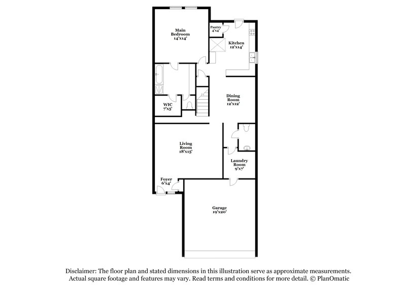 2,075/Mo, 5135 Lagoon Ct Bacliff, TX 77518 Floor Plan View