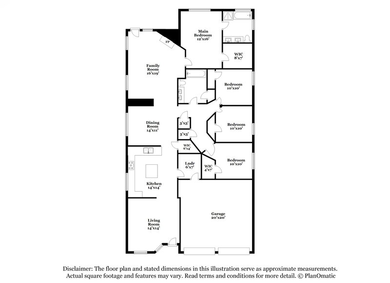 2,425/Mo, 10403 Falling River Dr Houston, TX 77095 Floor Plan View