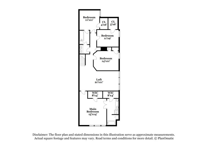 2,280/Mo, 5109 Caldera Ct Houston, TX 77066 Floor Plan View 2