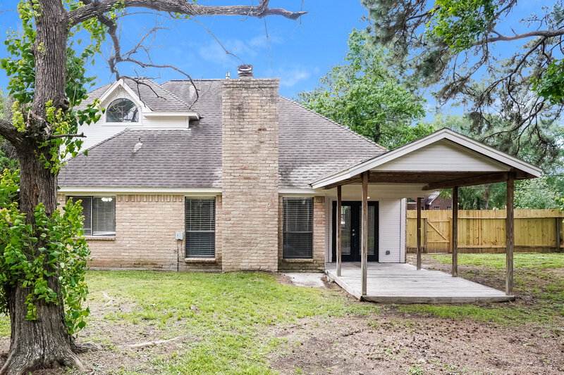 2,240/Mo, 24714 Gilbough Dr Tomball, TX 77375 Rear View 2