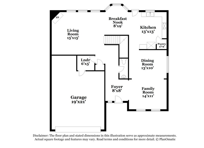 2,560/Mo, 19419 Kacey Lane Ct Humble, TX 77346 Floorplan View