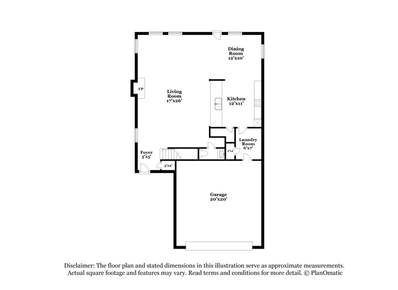1,905/Mo, 25542 Valverdant Ct Porter, TX 77365 Floorplan View