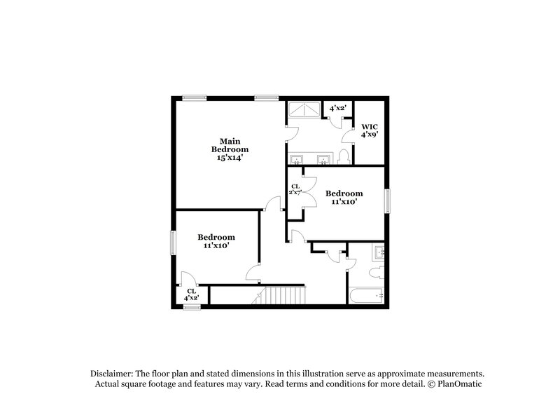 1,905/Mo, 25542 Valverdant Ct Porter, TX 77365 Floorplan View 2