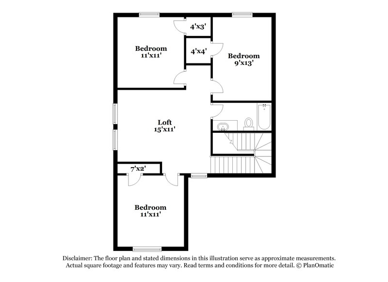 2,620/Mo, 8414 Parapet Pl Rosharon, TX 77583 Floor Plan View 2