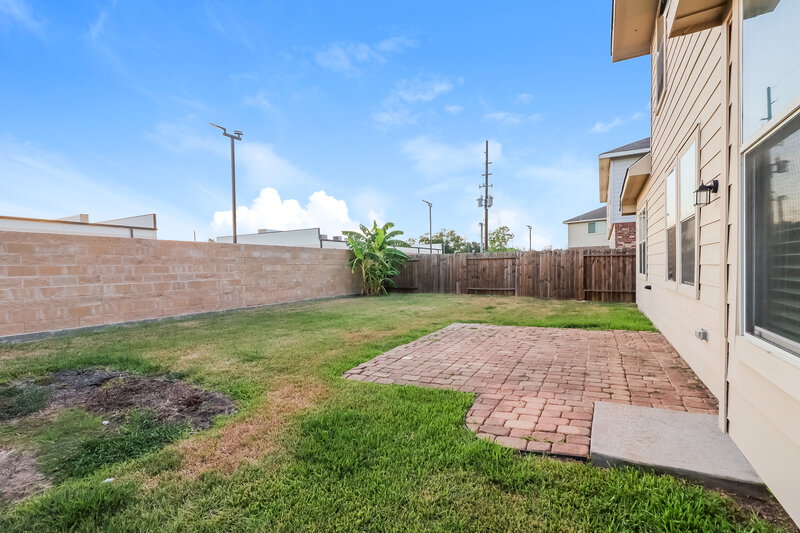 2,620/Mo, 8414 Parapet Pl Rosharon, TX 77583 Rear View
