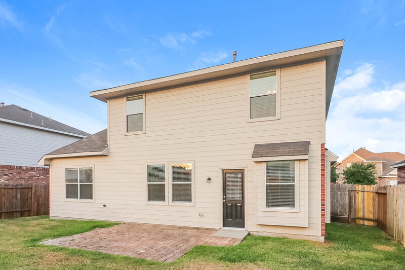 2,620/Mo, 8414 Parapet Pl Rosharon, TX 77583 Rear View 2
