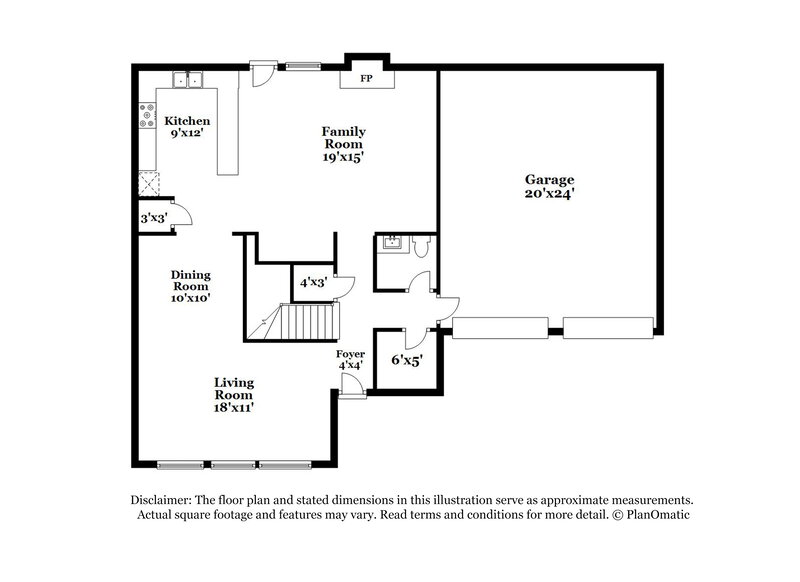1,915/Mo, 2511 Owens Cross Dr Houston, TX 77067 Floorplan View