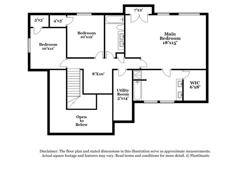 1,915/Mo, 2511 Owens Cross Dr Houston, TX 77067 Floorplan View 2