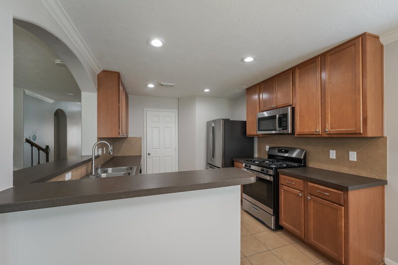 2,210/Mo, 2614 Elder Park Ct Katy, TX 77449 Kitchen View