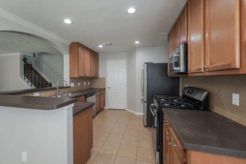 2,210/Mo, 2614 Elder Park Ct Katy, TX 77449 Kitchen View 2