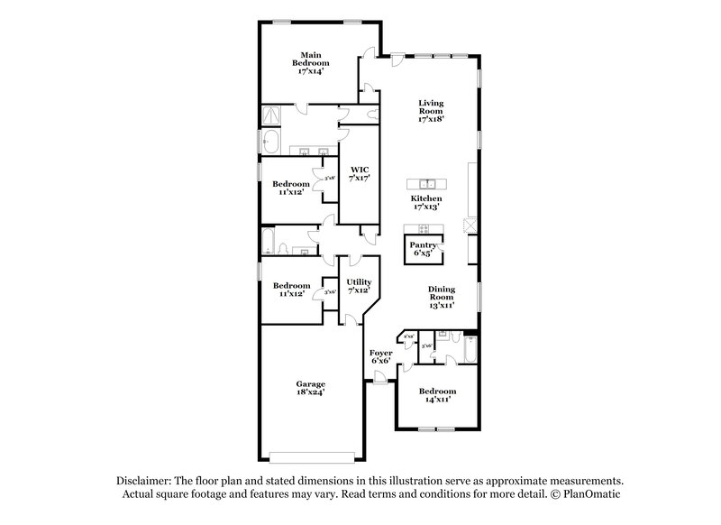 2,630/Mo, 21418 Elk Haven Ln Porter, TX 77365 Floor Plan View