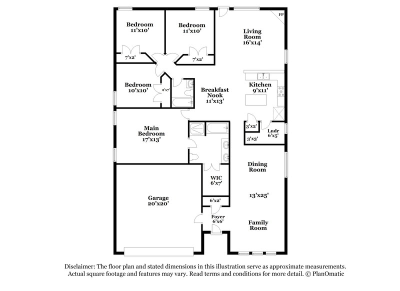 1,900/Mo, 6815 Durango Creek Dr Magnolia, TX 77354 Floor Plan View