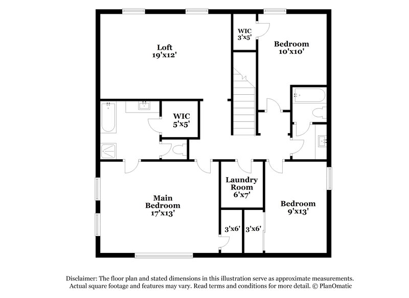 2,220/Mo, 9816 Lace Flower Way Conroe, TX 77385 Floor Plan View 2