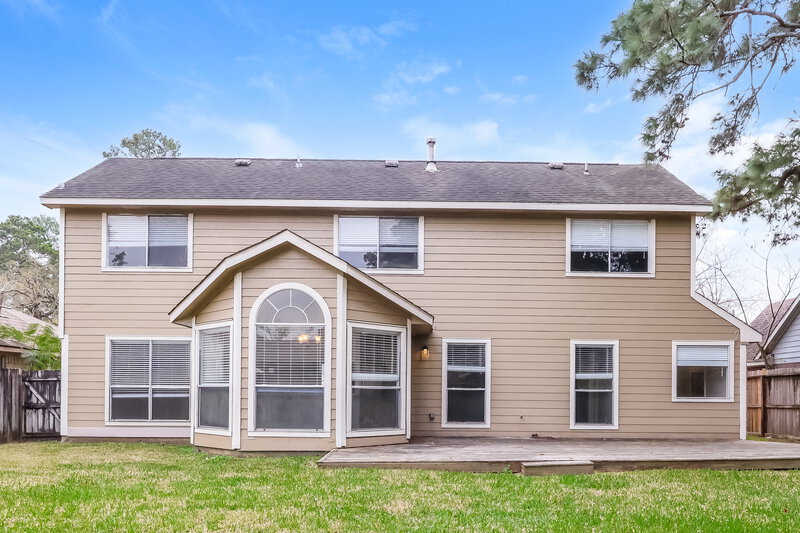 1,870/Mo, 2711 Knollbrook Ln Spring, TX 77373 Rear View