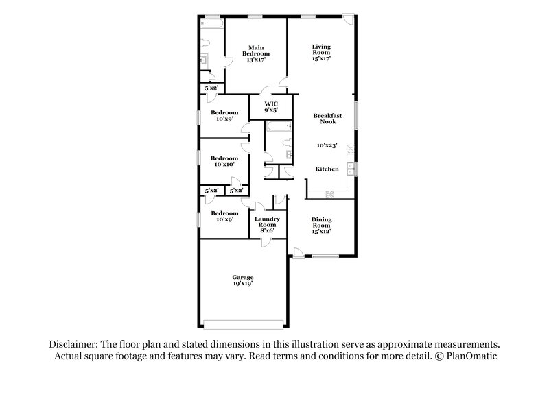1,970/Mo, 3111 This Way Humble, TX 77339 Floor Plan View
