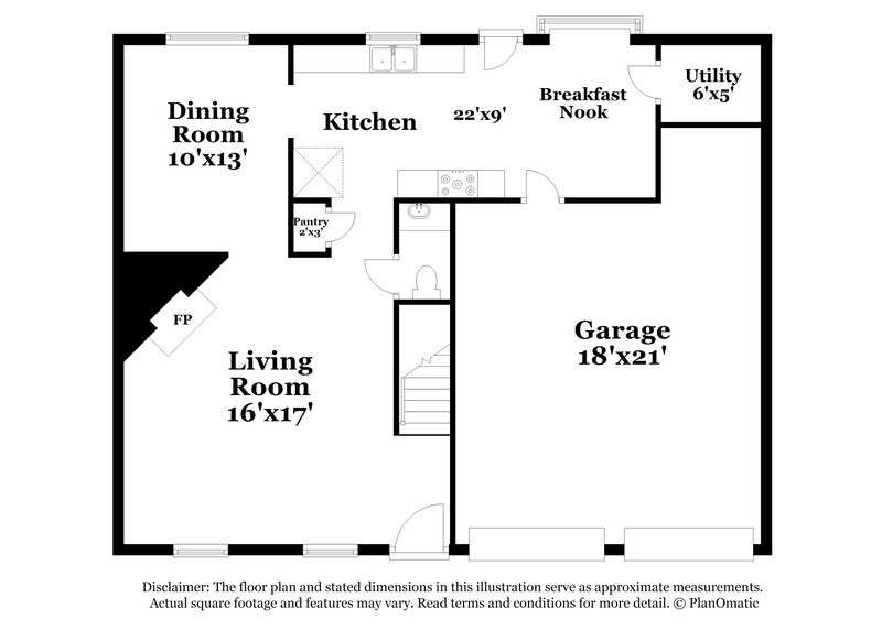 2,660/Mo, 2431 Fox River Ln Spring, TX 77386 Floor Plan View