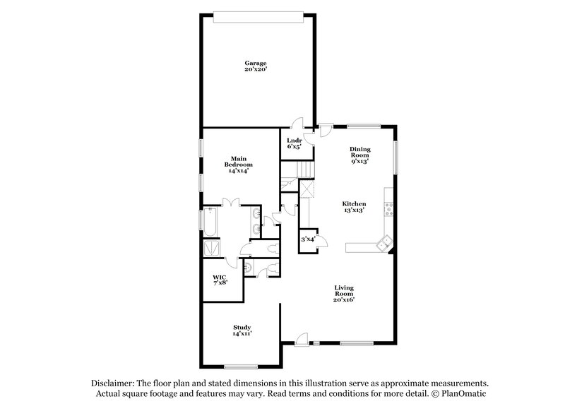 1,940/Mo, 12511 Rushmore Ln Humble, TX 77346 Floor Plan View