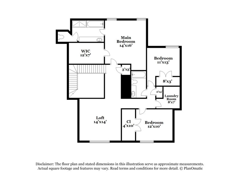 2,110/Mo, 1060 Cabot Cv Dickinson, TX 77539 Floor Plan View 2