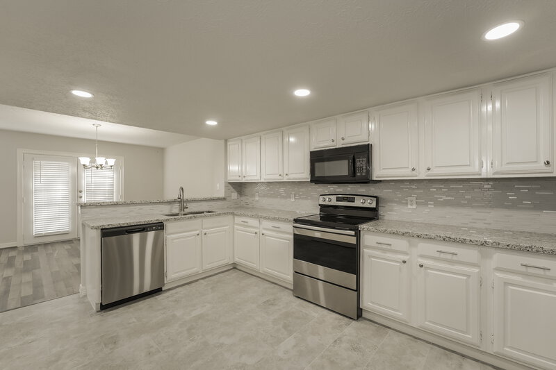 2,730/Mo, 9223 Bristlebrook Dr Houston, TX 77083 Kitchen View