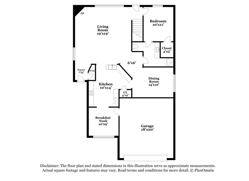 2,450/Mo, 3126 Creek Arbor Cir Houston, TX 77084 Floor Plan View