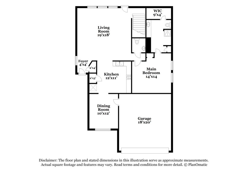 2,390/Mo, 1931 Day Lily Way Houston, TX 77067 Floor Plan View
