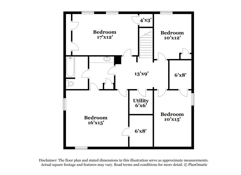 2,390/Mo, 1931 Day Lily Way Houston, TX 77067 Floor Plan View 2