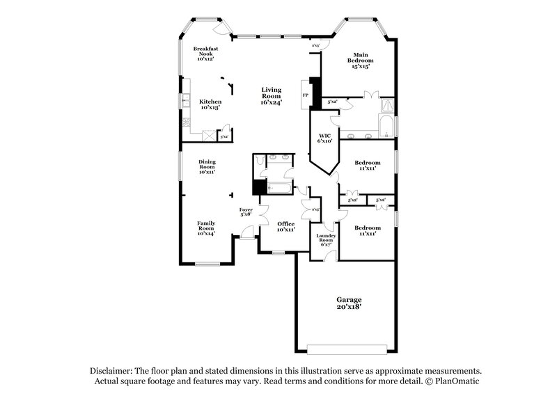 2,140/Mo, 722 Neap Ct Crosby, TX 77532 Floor Plan View
