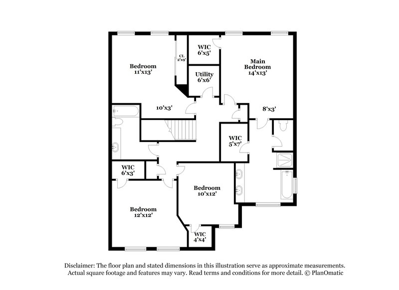 2,210/Mo, 16735 N Rail Dr Conroe, TX 77385 Floor Plan View 2