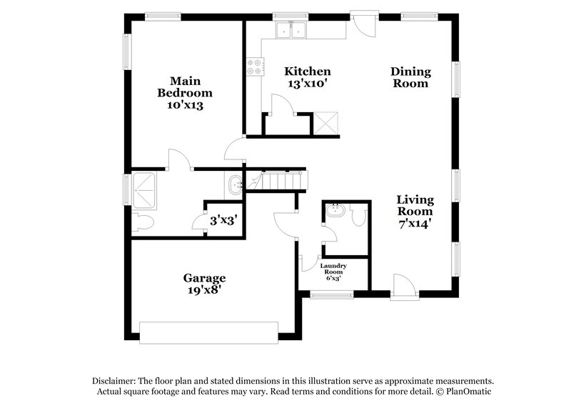 1,935/Mo, 1406 High Park Cir # A1 Spring, TX 77373 Floor Plan View
