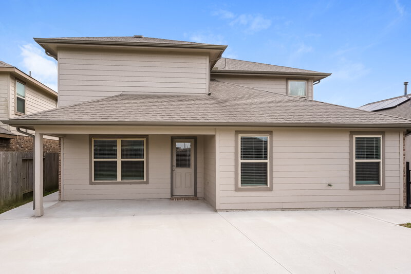 2,875/Mo, 343 Ashley Falls Ln Rosharon, TX 77583 Rear View