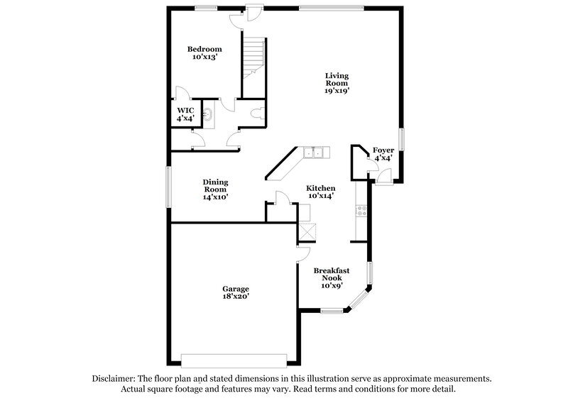 2,305/Mo, 23210 Snowy Ridge Dr Spring, TX 77373 Floor Plan View