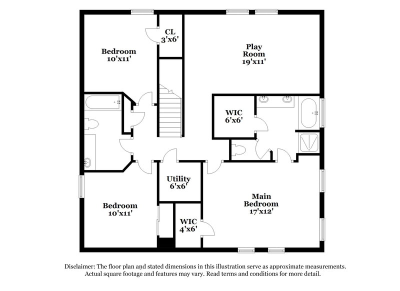 2,305/Mo, 23210 Snowy Ridge Dr Spring, TX 77373 Floor Plan View 2