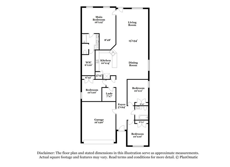 2,300/Mo, 14040 Lake Crescent Dr Conroe, TX 77384 Floor Plan View