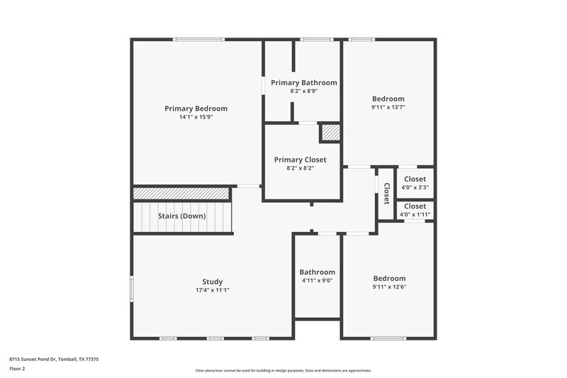2,145/Mo, 8715 Sunset Pond Dr Tomball, TX 77375 Floor Plan View 2