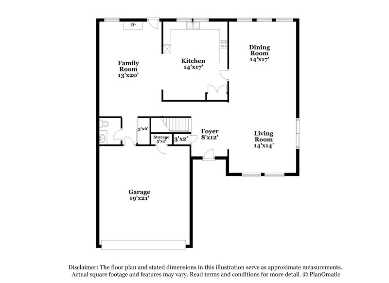 2,510/Mo, 12406 S Garden St Houston, TX 77071 Floor Plan View