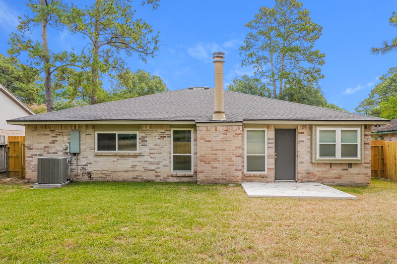 1,900/Mo, 23411 Newgate Dr Spring, TX 77373 Rear View