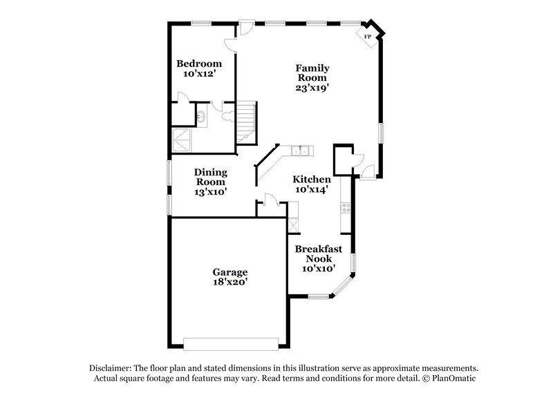2,085/Mo, 20902 Fox Trot Ct Humble, TX 77338 Floor Plan View