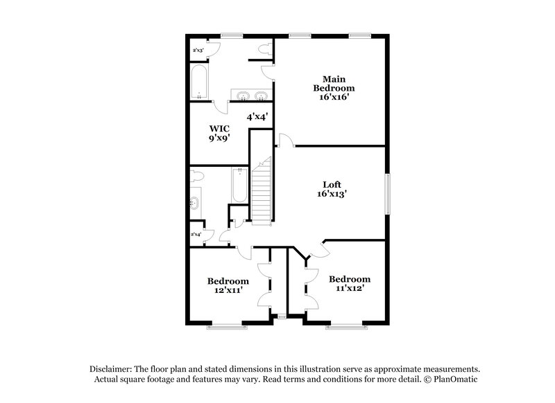 2,875/Mo, 3107 Ribbon Creek Way Spring, TX 77389 Floor Plan View 2