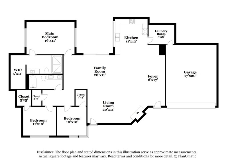 2,290/Mo, 10815 Kirkbend Dr Houston, TX 77089 Floor Plan View