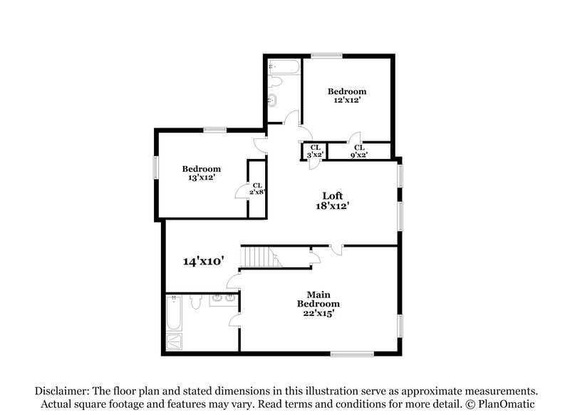 2,170/Mo, 3330 Legends Mill Dr Spring, TX 77386 Floorplan View
