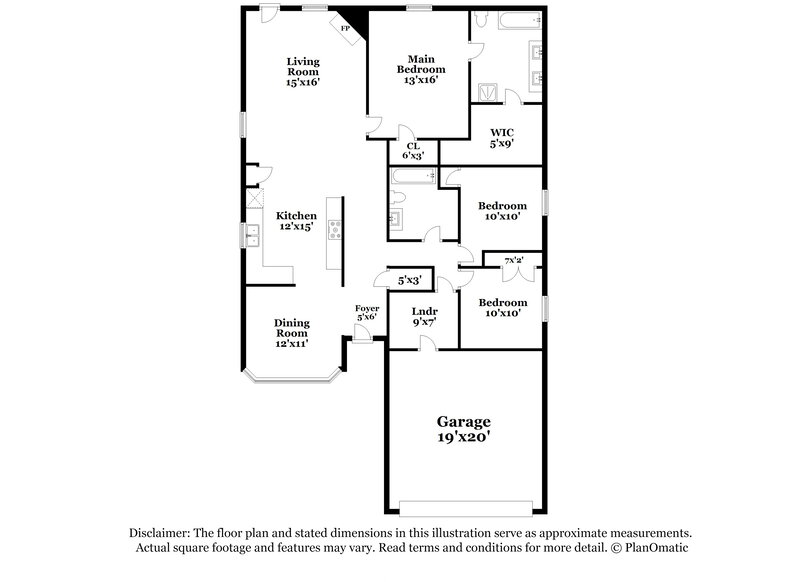 2,040/Mo, 25139 Hazel Ranch Dr Katy, TX 77494 Floor Plan View