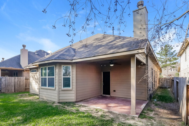 2,185/Mo, 7415 Durango Creek Dr Magnolia, TX 77354 Rear View