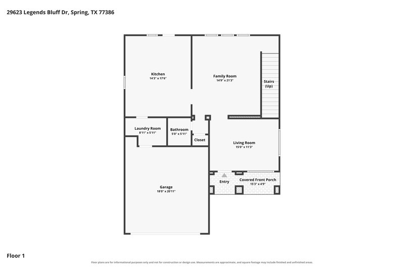 2,215/Mo, 29623 Legends Bluff Dr Spring, TX 77386 Floor Plan View 2
