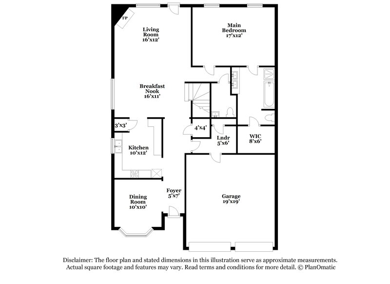 2,565/Mo, 6011 Sweetspire Rdg Richmond, TX 77407 Floor Plan View