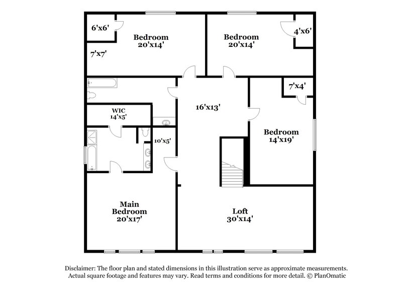 2,685/Mo, 9342 Wichita Dr La Porte, TX 77571 Floor Plan View