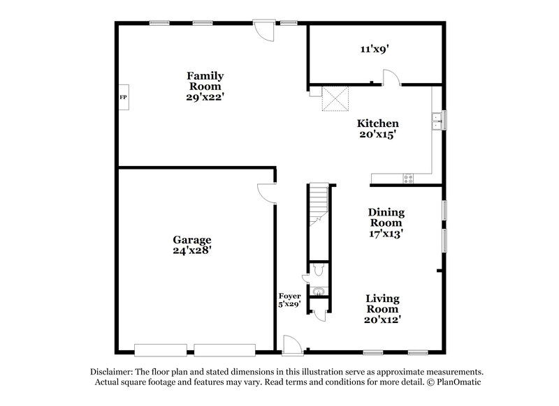 2,685/Mo, 9342 Wichita Dr La Porte, TX 77571 Floor Plan View 2